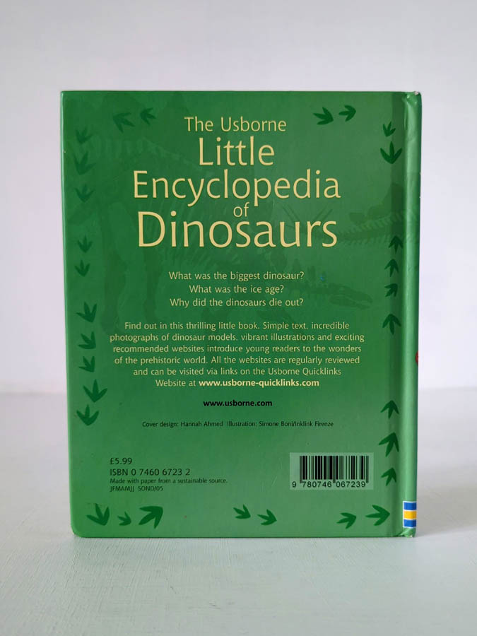 The Usborne. Little Encyclopedia of Dinosaurs