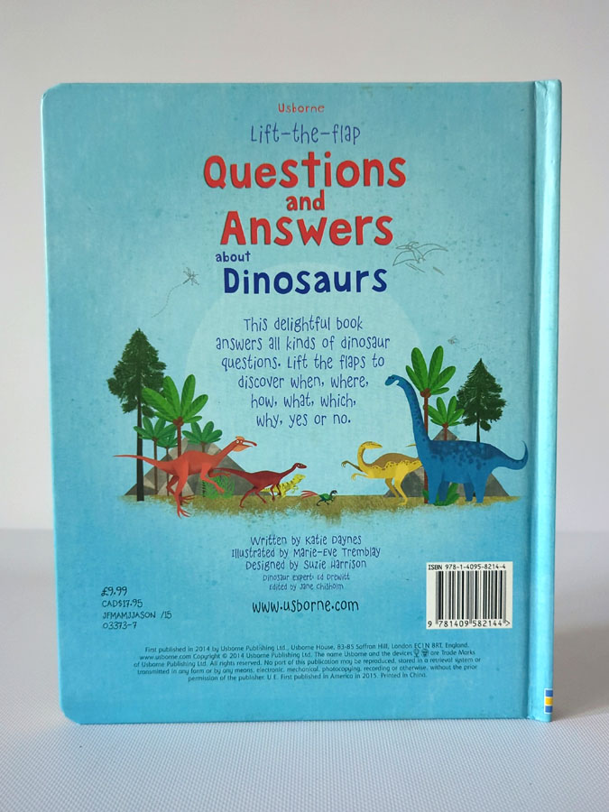 Questions and Answers about Dinosaurs