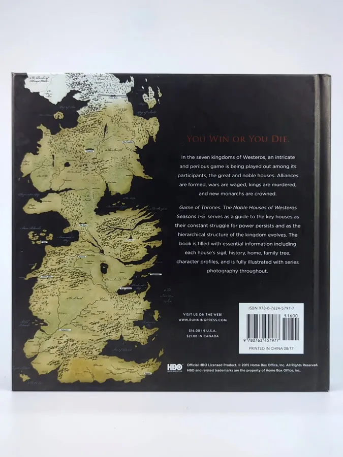 Game of Thrones: The Noble Houses of Westeros